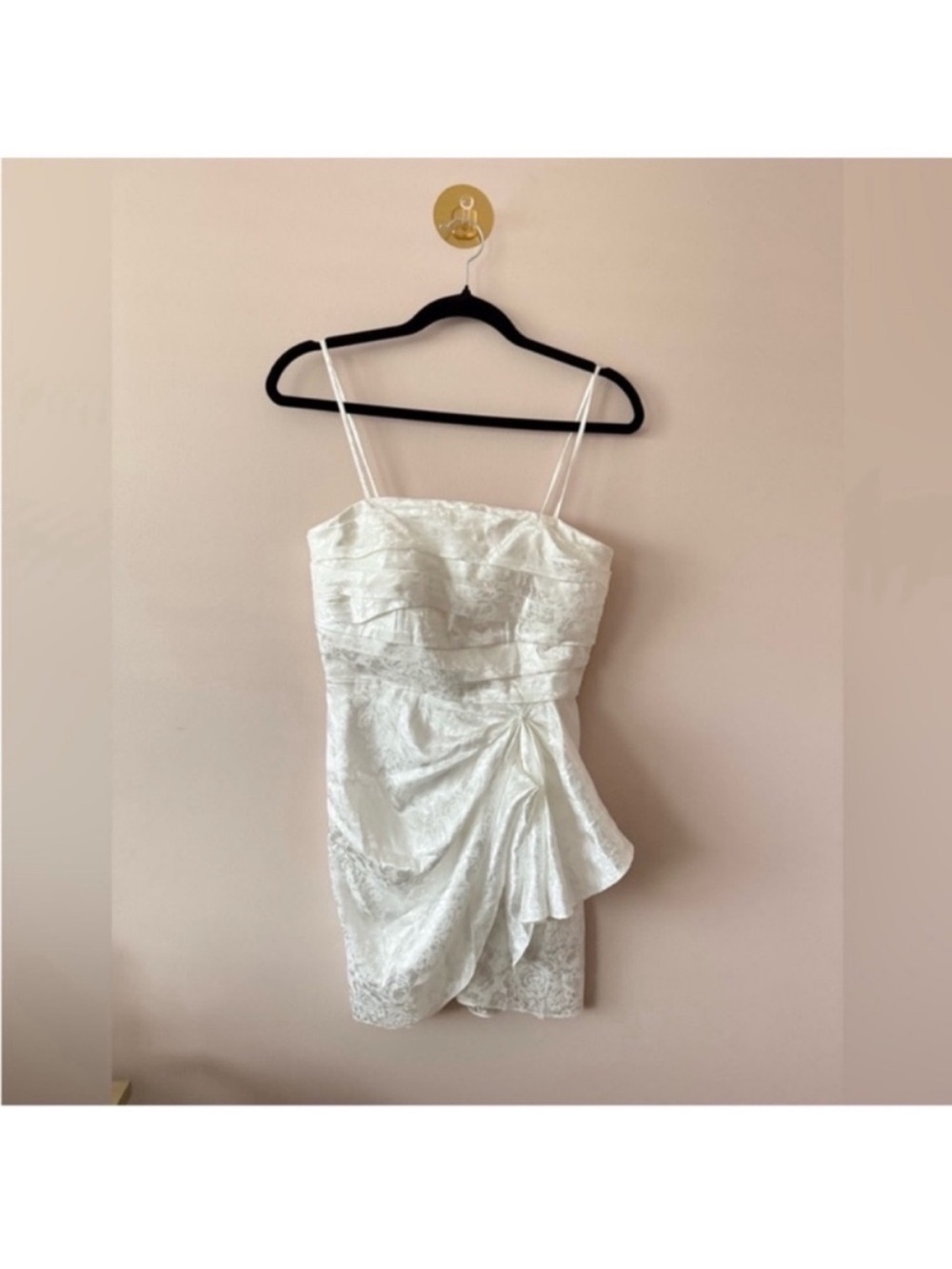 Ronny Kobo White Mini Dress NWT size Small